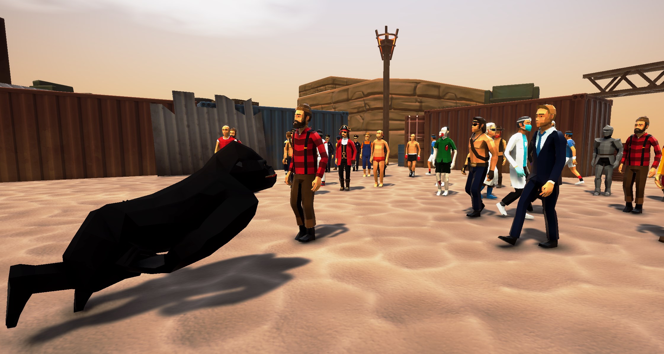 Death Match: Gorilla vs Men